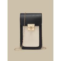 ราคา กระเป๋าใส่โทรศัพท์มือถือ สีดำ งาน Shein (6787832692)