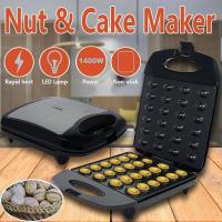 ราคา เครื่องทำวอลนัทเค้ก 24หลุม เครื่องทำขนมไข่ DIY แม่พิมพ์ขนมไข่ ไฟฟ้า (26604497254)