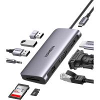 ราคา UGREEN Adapter Hub 10 in 1 USB-C Multifunction Adapter (26855003038)