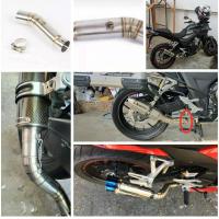 ราคา สลิปออนสำหรับ Honda CB500X CB500F CBR500R ก่อนปี 2019 สำหรับปลายท่อขนาด 2 นิ้ว งานสแตนเลสแท้ (22615604023)