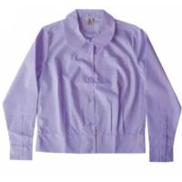 ราคา เสื้อนักเรียน คอบัว แขนยาว เอวจั๊ม ตราสมอ (10575184476)