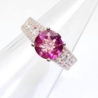 ราคา แหวน พิงค์โทพาส Pink Topaz พลอยแท้ เจียรไนทรงกลม ขนาด 8 มม. ตัวเรือนเงิน 925 ชุบพิงค์โกลด์ ขนาด 51 (8668565667)