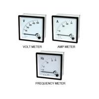 ราคา People โวลท์มิเตอร์, แอมป์มิเตอร์ วัดแรงดันไฟฟ้า วัดกระแสไฟฟ้า แบบ เข็ม AnalogMeter Volt Meter, Amp Meter Model 96x96 (52355633565)
