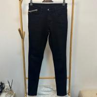 ราคา [ส่งต่อ Used] กางเกงยีนส์ขายาว เดนิมยีนส์ดำ ผ้ายืด ป้าย Lona jeans (22782132332)