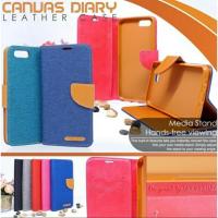 ราคา Asus Zenfone 4 max Pro ZC554KL Canvas Cover Jens Flip Cover Wallet Book (26823427063)