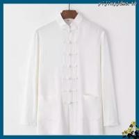 ราคา เสื้อผ้าฝ้ายคอจีน ไทเขินแขนยาวกระดุมจีน สไตล์ล้านนา ทรงตรงสวมใส่สบายเนื้อนุ่มมือ ใส่ทำงานดูเรียบร้อยดูดีทุกมุมมอง (58106709762)