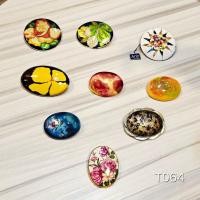 ราคา เข็มกลัดเซรามิค/ดาร์ม่าน้ําเงิน/ลงยาญี่ปุ่น (ใช้แล้ว) - รหัส ที064 (53054834389)