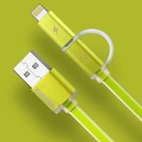 ราคา Remax สายชาร์จ Aurora 2 IN 1 iPhone/Android (15429860)