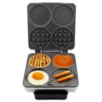 ราคา FRY KING เครื่องทำอาหารเช้า รุ่น FR-C8 กำลังไฟ 1000 W เครื่องทำแพนเค้ก ทำวาฟเฟิล ไส้กรอก (7754952324)
