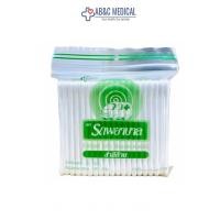 ราคา สำลีตรารถพยาบาล สำลีก้าน 100 ก้าน cotton buds ใหญ่ (2550465186)
