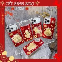 ราคา [เท กรณี] เคสกล้องสีแดงและสีเหลืองเสน่ห์ม้าทอง, แมว, คิตตี้, กระเป๋าเงินและเทพเจ้าแห่งความมั่งคั่งสีทอง (41727916516)