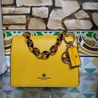 ราคา กระเป๋าแฟชั่นสีเหลืองสะพายข้าง (5936264252)