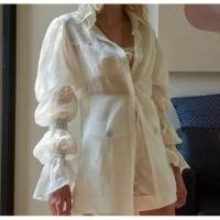 ราคา ส่งต่อ เสื้อเชิ้ต แบรนด์ Mitr size M (24711909276)