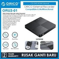 ราคา ORICO USB2.0 เครื่องบันทึกภายนอก CD 24X DVD 8X CD-RW DVD-RW - ORU2-01 (49054909844)
