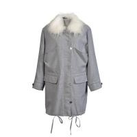ราคา [ส่งฟรี] Senada AW2018 Faux Fur Collar Jacket (26613597030)