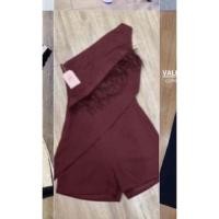 ราคา Lollipop ชุดเซ็ตขาสั้นเฉียงไหล่ sz.L (13794771855)