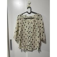 ราคา เสื้อลายจุด แขนตุ๊กตา (25707914025)