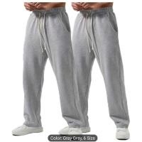ราคา กางเกงวอร์มชายขายาวสีเทา (56306113562)