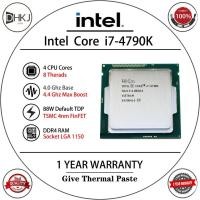 ราคา ใช้ Intel Core i7-4790K i7 4790K 4.0 GHz ใช้ CPU Quad-Core แปดเกลียว 88W 8M LGA 1150 (50506519780)