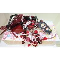 ราคา พวงกุญแจBabyThreeSecretสีแดงดำ (40506727042)