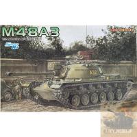 ราคา Dragon 1/35 M48A3 โมเดลรถถัง โมเดลรถถังประกอบ รถถังสงครามโลก (54805611486)