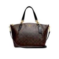 ราคา Coach Small Kelsey Satchel in Signature Canvas (13588153907)