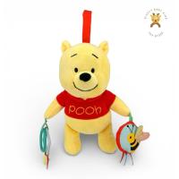 ราคา รุ่นใหม่ Disney Baby Winnie the Pooh Activity Plush ตุ๊กตาแขวนรถเข็นหมีพูห์ (57106619708)