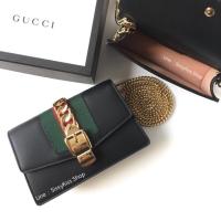 ราคา New Gucci Sylvie leather super mini bag (1428248411)