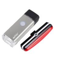 ราคา ไฟหน้าจักรยาน Machfally 180Lumens + ไฟท้ายจักรยาน RPL-2266 (USB) (298932402)