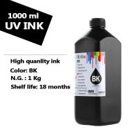 ราคา 1000ml / bottle Led UV ink For Epson DX5 DX6 DX7 DX9 DX10 XP300 XP600 TX800 WF5110 WF7610 L800 L805 1390 R280 R290 R1800 (21384054319)