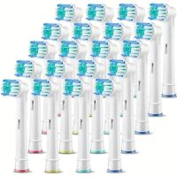 ราคา 4/12/16/20 Pcs Replacement Toothbrush Heads Compatible with Oral-B Braun Professional Electric Toothbrush Brush Heads (48752592344)