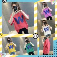 ราคา Monday 2020 เสื้อยืดสุดชิคสกรีนลายตัวอักษร W มี 6สีให้เลือก (4254099122)