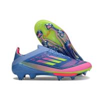ราคา ขนาด:35-46 Ready stock Original Messi f50+.1 Eliteknited Soccer ShoesYamal pink outdoor Anti-slip and Wear-resistant football Shoes F50 GHOSTED ADIZERO HT FG men shoes women s (46756335554)