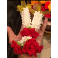 ราคา พวงมาลัยแขวนหน้ารถ พวงมาลัยไหมพรม (20082289887)