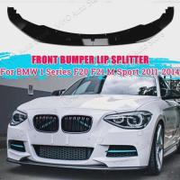 ราคา For BMW 1 Series F20 F21 M135i Pre LCI Car Front Bumper Lip Body Kit Spoiler Splitter Canard Lip Sp (28244028522)