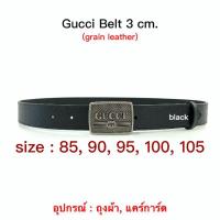 ราคา New Gucci belt (grain leather) (5562806393)