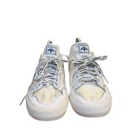 ราคา รองเท้าผ้าใบผู้ชาย Adidas วินเทจ มือสอง ไซส์ 42 ยาว 26.5 (50406185913)