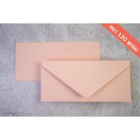 ราคา ซองพรีเมียม ไร้กลิ่นสี สีชมพูพาสเทล ขนาด 4x9 นิ้ว หนาพิเศษ 120 แกรม!! ซองการ์ดแต่งงาน ทรงยุโรป 50 ใบ (16362492234)