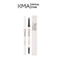 ราคา KMA ดินสอเขียนคิ้ว ติดทน 2IN1 FIX IT EYEBROW (ดีไซน์ใหม่) หัวดินสอปลายแบน (22061850494)