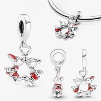 ราคา สร้อยข้อมือเงินSterling Silver 925 พร้อมลูกปัดชาร์มจี้ สไตล์มิกกี้ และ มินนี่ จากดิสนีย์ ซีรีส์ สำหรับทำเอง (45206757287)