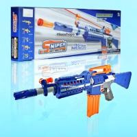 ราคา SNIPER SOFT BULLET GUN BLASTING MODES ปี นเนิฟปืนของเล่นกระบอกใหญ่ ยิงเร็ว สุดเท่ห์ (29959470813)