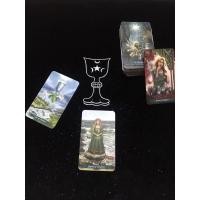 ราคา ที่ทาไพ่ทาโรต์ แผ่นรองไพ่ทาโรต์ "ที่ ถ้วย" ไลลิดา ไพ่ทาโร่ (แถมหินและถุงไพ่ทาโรต์) (51306054218)