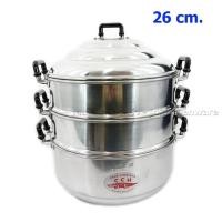 ราคา หม้อนึ่ง หม้อซึ้ง 26 ซม. ตราจระเข้ (2921610243)