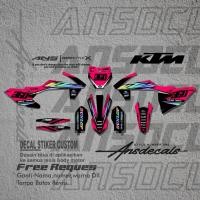 ราคา DECAL KTM 85/KTM 250 FULL BODY สติ๊กเกอร์มอเตอร์ไซค์ KTM 85/250 ฟรี REQUEST (44555862054)
