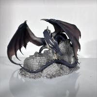 ราคา 【พร้อมส่ง】monster hunter model figure wilds rise world builderCAPCOM Monster Hunter World 20 Rise Ornament Model Black Eclipse Black Dragon Box Egg Figure (57005402676)