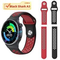 ราคา สาย Black Shark A3 สายซิลิโคน Black Shark A3 สายนาฬิกาอัจฉริยะ สายรัดข้อมือแบบสปอร์ต (28725536804)
