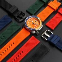 ราคา พรีเมี่ยมเกรด Fluororubber สายนาฬิกา 20 มม.22 มม.สําหรับ seiko SRP777J1 ใหม่นาฬิกาดําน้ําสร้อยข้อมือกันน้ําสีดําสี WRHA (50004336888)