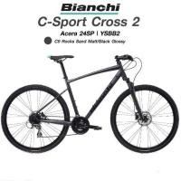 ราคา BIANCHI C-SPORT CROSS 2 จักรยานไฮบริด 24 สปีด/Size51 (26579754364)