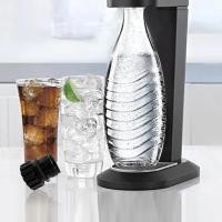 ราคา 2PCS Quick Connect Sodas Bottles Adapter Crystal Glass Bottle Adaptor Cap Compatible with 0.7L Stream Soda Machine (52552339913)