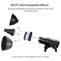 ราคา Cameraworld1-TH NiceFoto SN-27 Profoto ไปยัง Bowens Mounts Speedring Adapter Converter สำหรับ B10 A1 สตูดิโอแฟลช (46100233685)